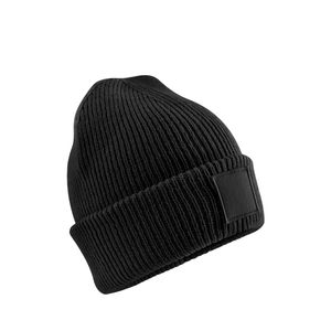 Kids Deep Cuffed Tonal Patch Beanie, miniatyr 1